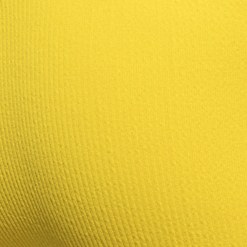 Addicted ADS388 Basic Rib Swim Sexy Thong Yellow