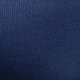 Addicted ADS388 Basic Rib Swim Sexy Thong Navy