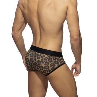 Addicted AD1134 Leopard Fresh Brief