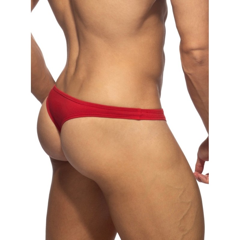 Addicted AD986 Cotton Thong Red