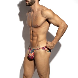 ES Collection UN684 Magenta Bikini Brief Navy
