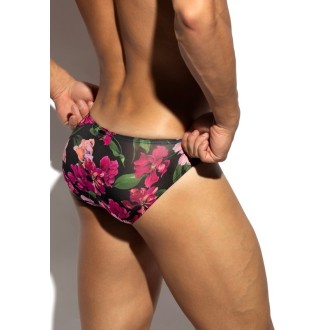 ES Collection UN684 Magenta Bikini Brief Black