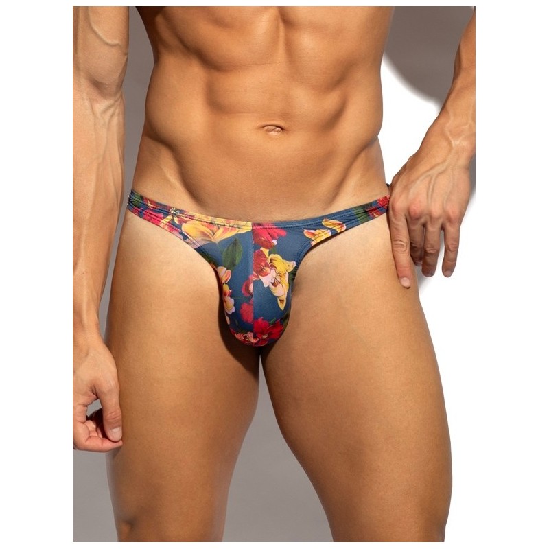 ES Collection UN685 Magenta Mini Thong Navy