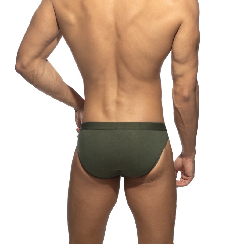 Addicted AD1495 Bamboo Skin Layer Bikini Brief Kaki Addicted AD1495 Bamboo Skin Layer Bikini Brief Kaki