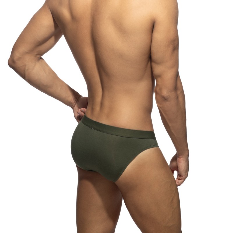 Addicted AD1495 Bamboo Skin Layer Bikini Brief Kaki Addicted AD1495 Bamboo Skin Layer Bikini Brief Kaki
