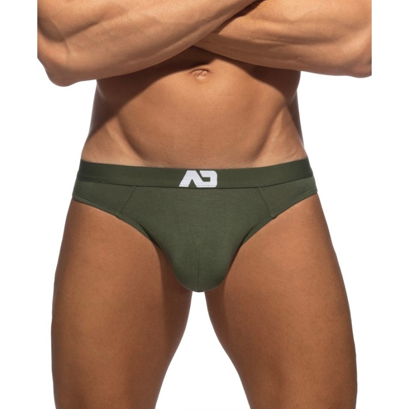 Addicted AD1495 Bamboo Skin Layer Bikini Brief Kaki Addicted AD1495 Bamboo Skin Layer Bikini Brief Kaki