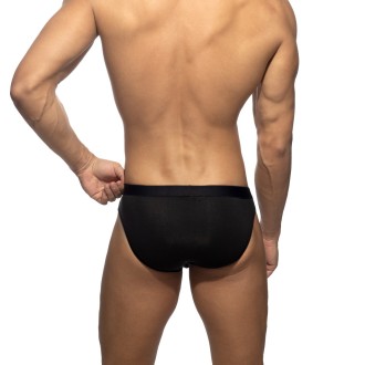 Addicted AD1495 Bamboo Skin Layer Bikini Brief Black Addicted AD1495 Bamboo Skin Layer Bikini Brief Black