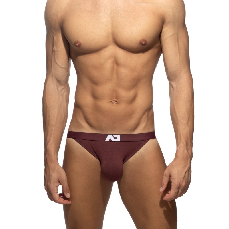 Addicted AD1499 Bamboo Skin Layer Jockstrap Garnet