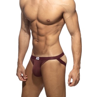 Addicted AD1499 Bamboo Skin Layer Jockstrap Garnet