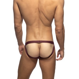 Addicted AD1499 Bamboo Skin Layer Jockstrap Garnet