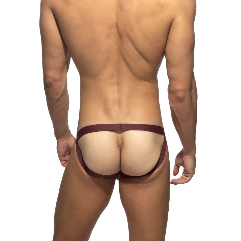 Addicted AD1499 Bamboo Skin Layer Jockstrap Garnet