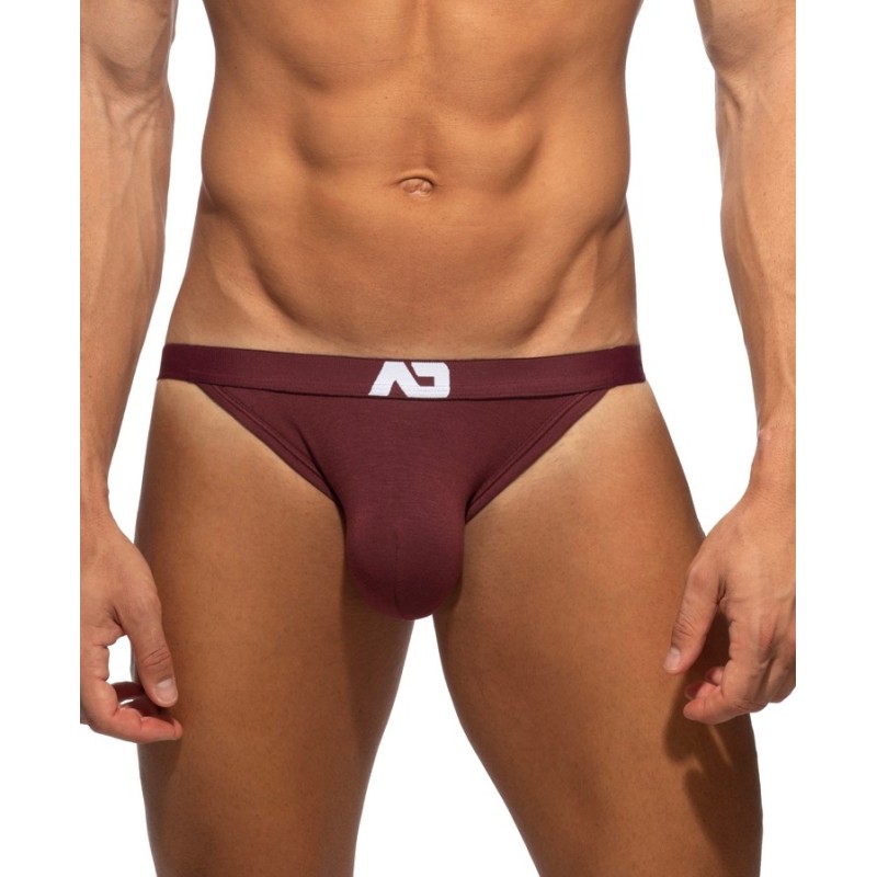 Addicted AD1499 Bamboo Skin Layer Jockstrap Garnet