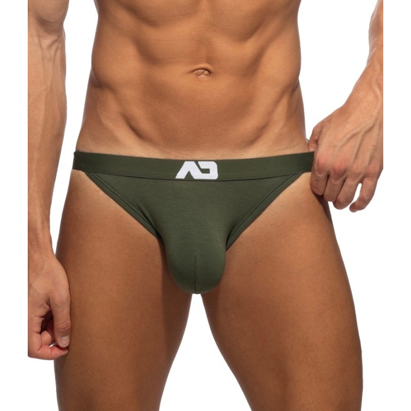 Addicted AD1499 Bamboo Skin Layer Jockstrap Kaki