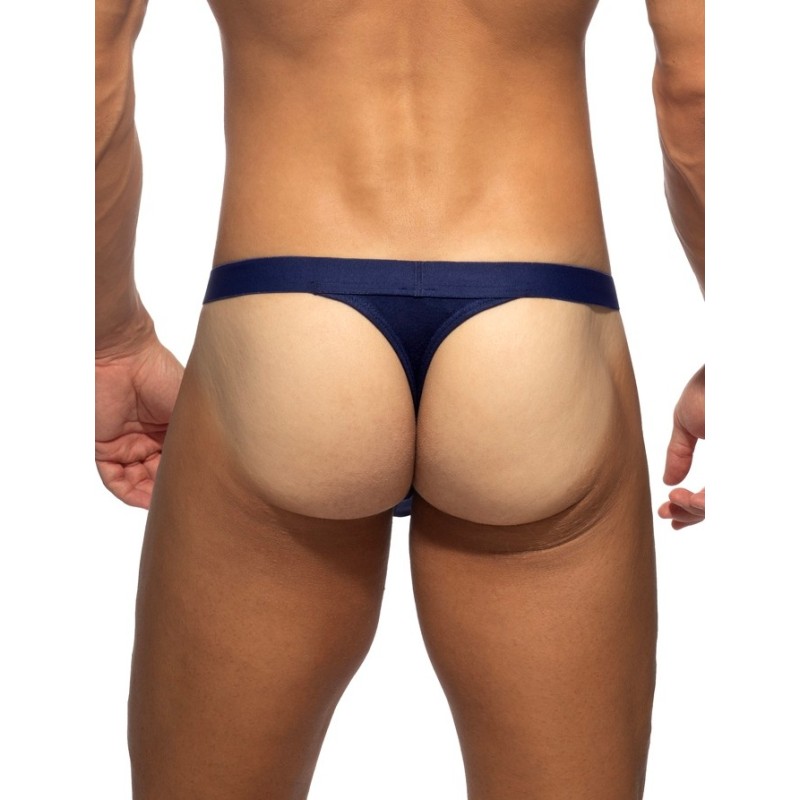 Addicted AD1500 Bamboo Skin Layer Thong Navy