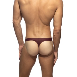 Addicted AD1500 Bamboo Skin Layer Thong Garnet