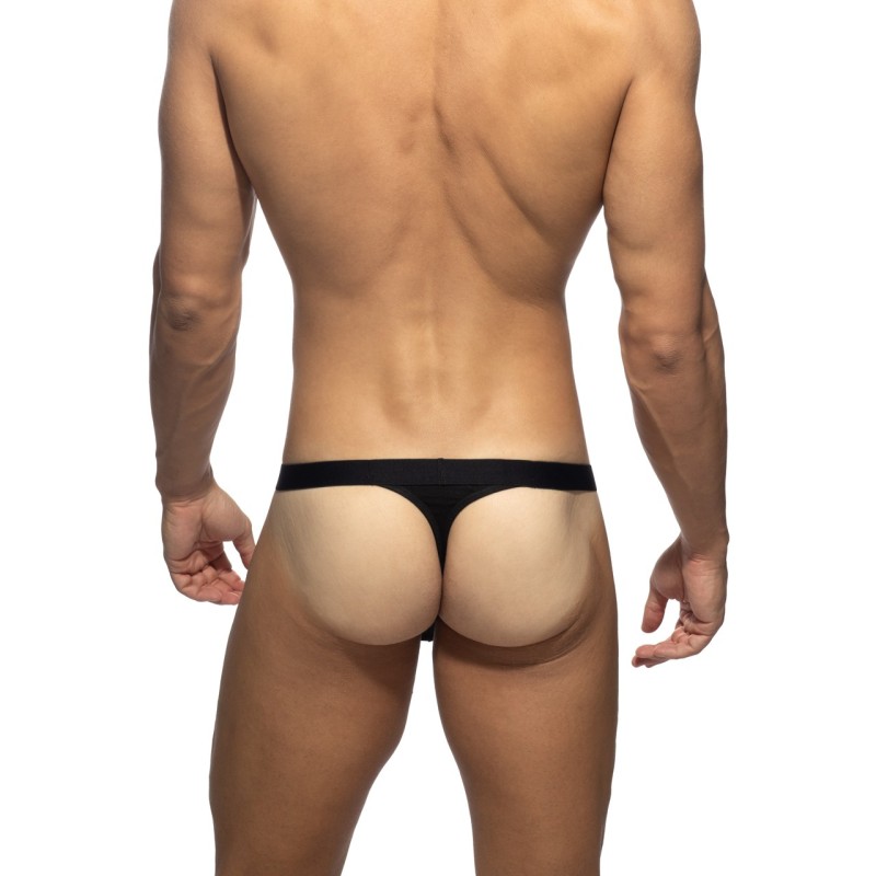 Addicted AD1500 Bamboo Skin Layer Thong Black