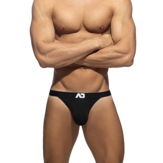 Addicted AD1500 Bamboo Skin Layer Thong Black