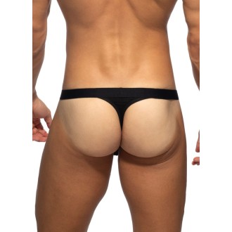 Addicted AD1500 Bamboo Skin Layer Thong Black