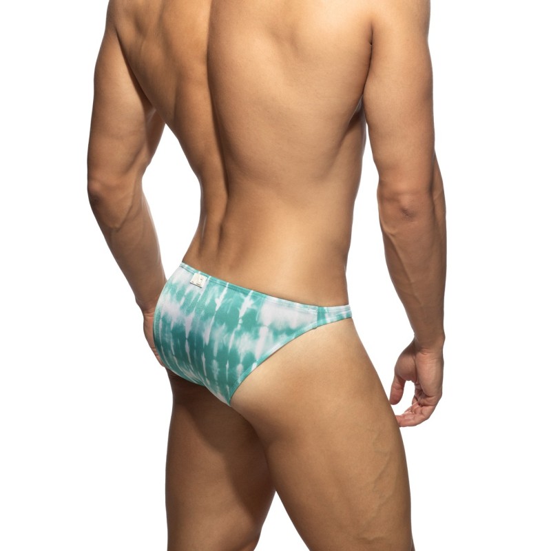 Addicted ADS393 Abstract Acqua Swim Mini Bikini Brief