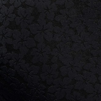 ES Collection UN595 Daisy Flower Trunk Black