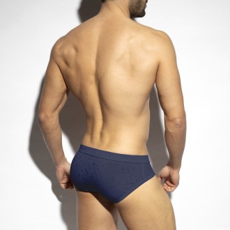 ES Collection UN594 Daisy Flower Brief Navy