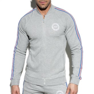 ES Collection SP208 Fit Tape Jacket Heather Grey