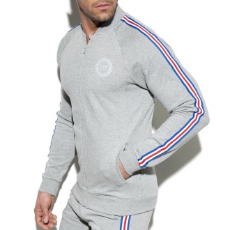 ES Collection SP208 Fit Tape Jacket Heather Grey