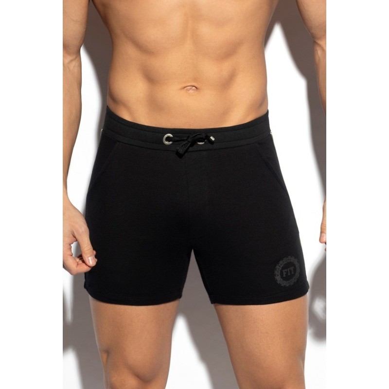 ES Collection SP210 Fit Tape Sport Short Black