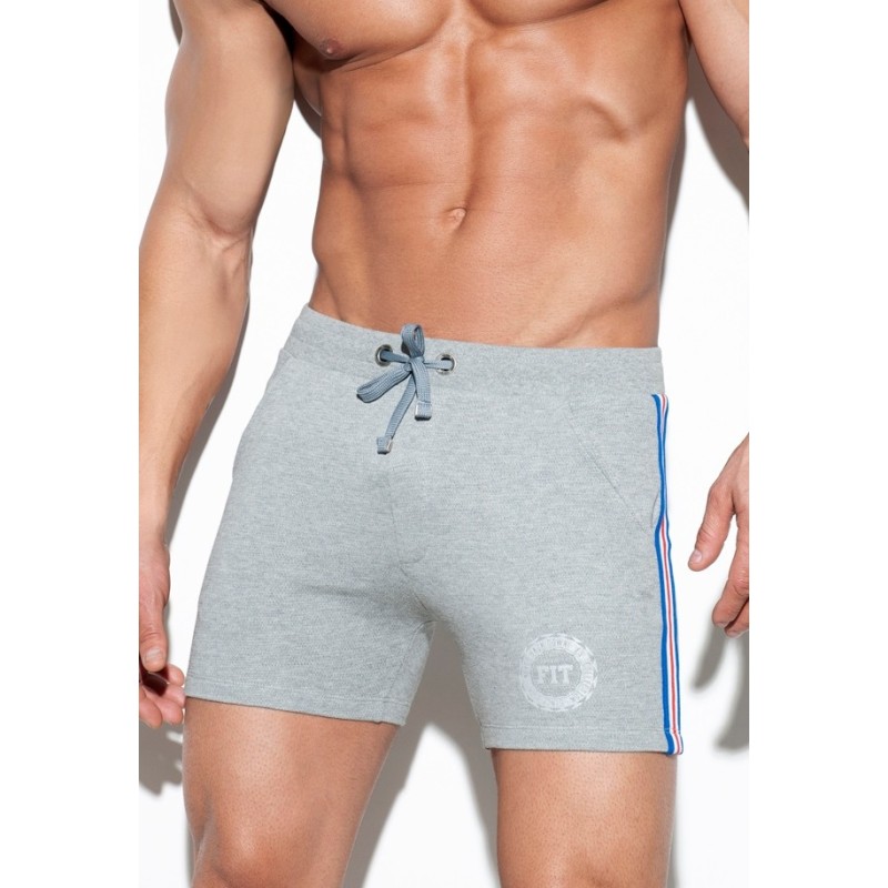 ES Collection SP210 Fit Tape Sport Short Heather Grey