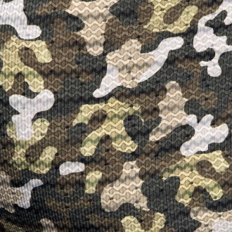 ES Collection UN692 Muddy Camo Bikini Brief Kaki