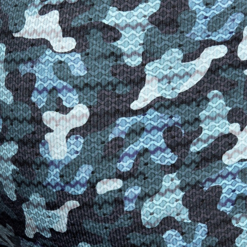 ES Collection UN694 Muddy Camo Thong Navy