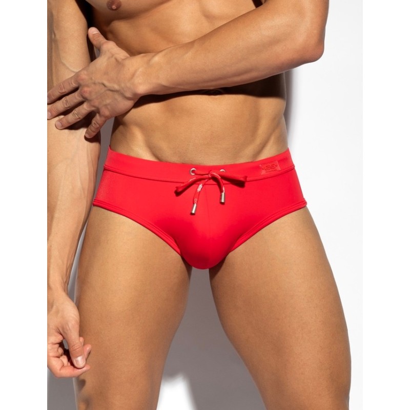 ES Collection 2517 Basic Sportive Swim Brief Red