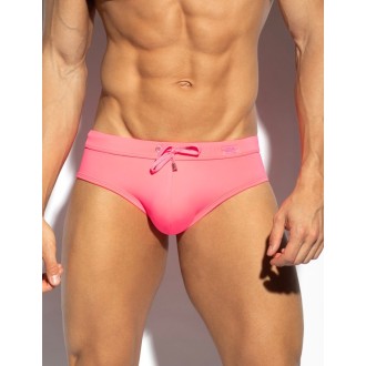 ES Collection 2517 Basic Sportive Swim Brief Neon Pink