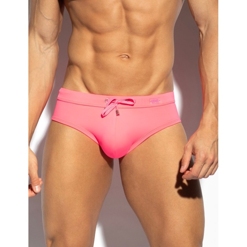ES Collection 2517 Basic Sportive Swim Brief Neon Pink