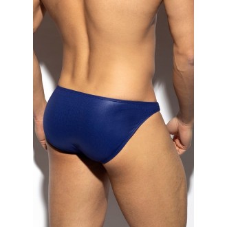 ES Collection UN554 Shiny Recycled Rib Bikini Navy