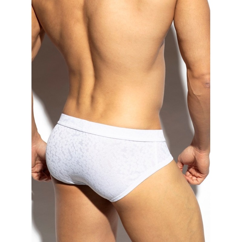 ES Collection UN594 Daisy Flower Brief White