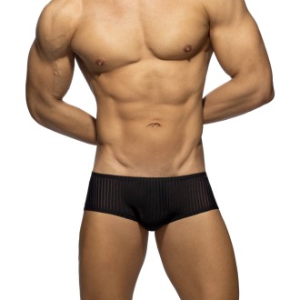 Addicted AD1413 Black Stripe Brief
