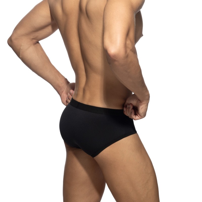 Addicted AD1510 Black Pique Basic Brief