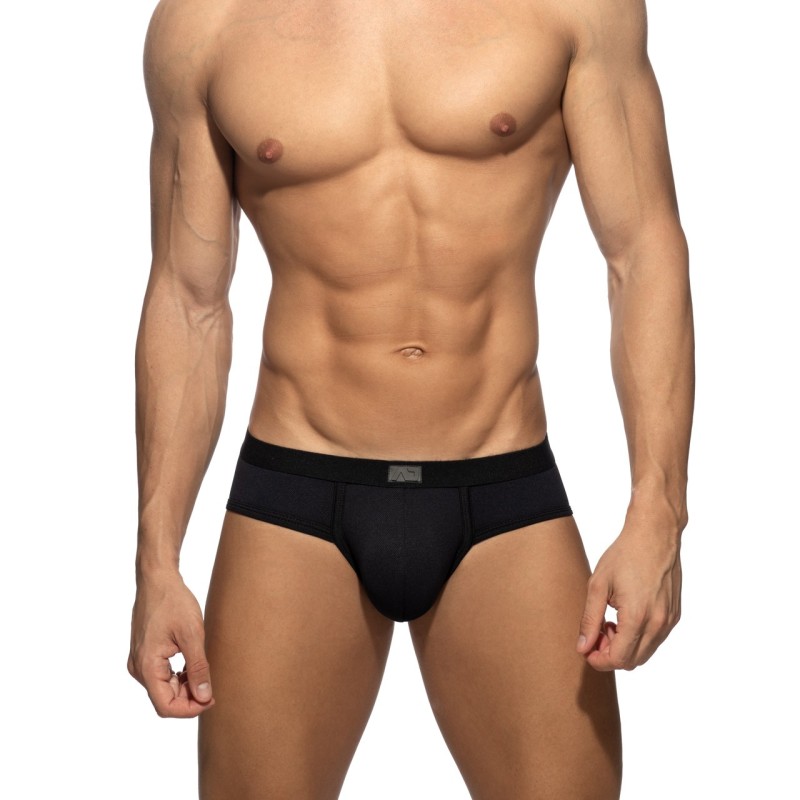 Addicted AD1510 Black Pique Basic Brief