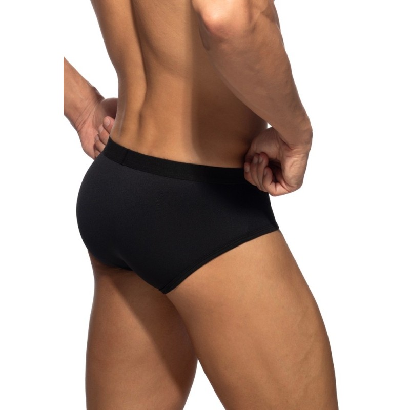 Addicted AD1510 Black Pique Basic Brief