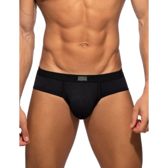 Addicted AD1510 Black Pique Basic Brief