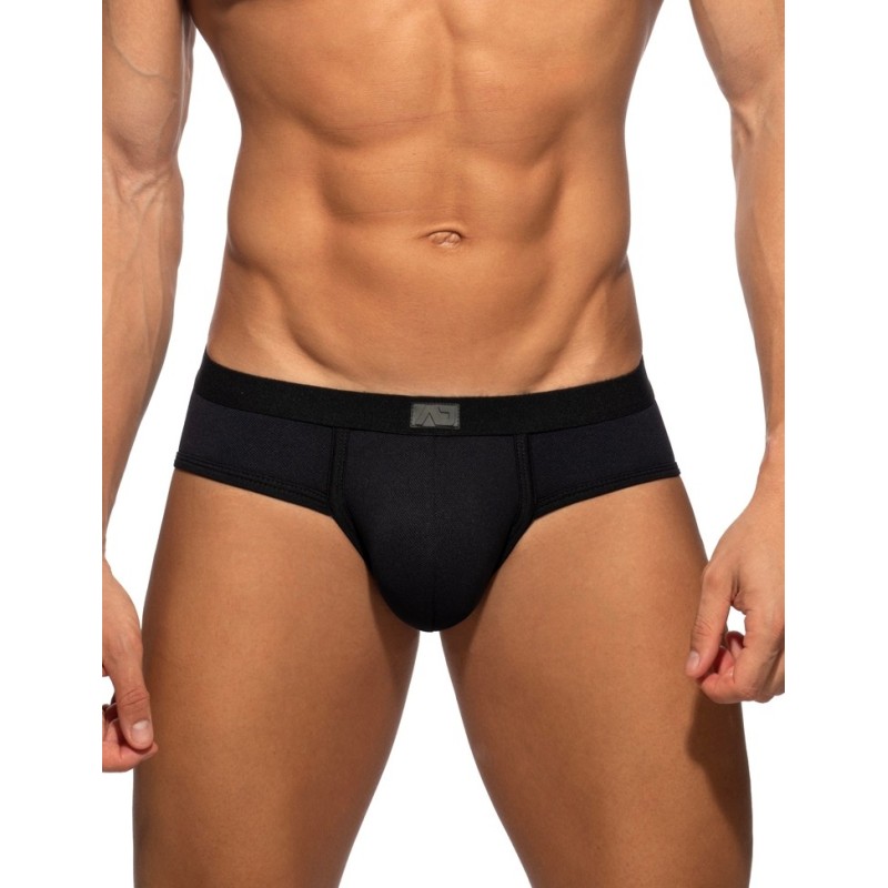 Addicted AD1510 Black Pique Basic Brief