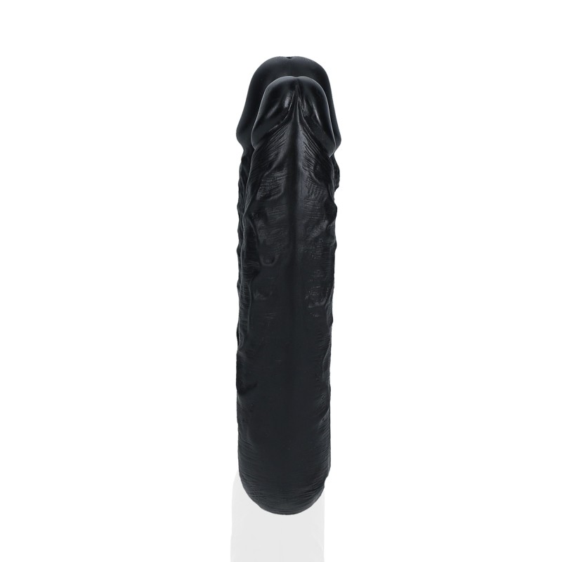 RealRock U Shaped Double Dildo 5" / 12,7 cm - Black