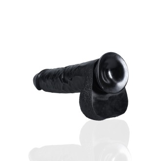 RealRock Extra Large Straight with Balls 15" / 38 cm - Black