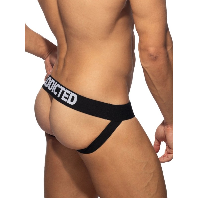 Addicted AD2278 Flame Jockstrap Neon Pink