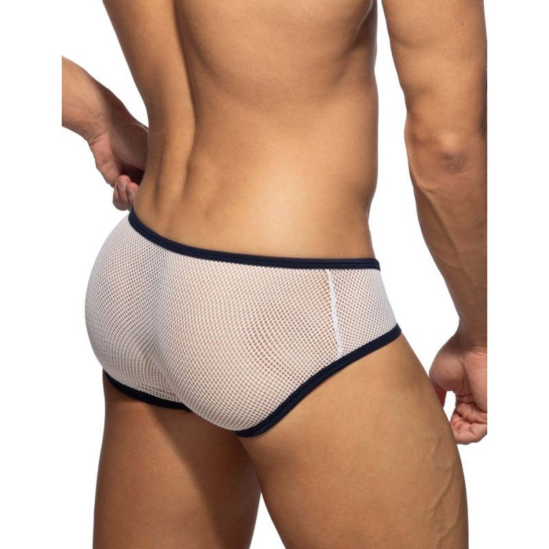 Addicted AD1335 Fever Mesh Brief White