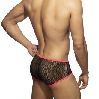 Addicted AD1335 Fever Mesh Brief Black