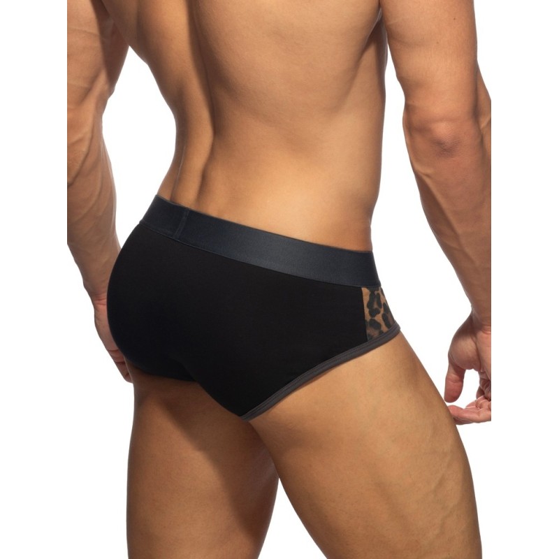 Addicted AD2258 Leopard Panels Brief
