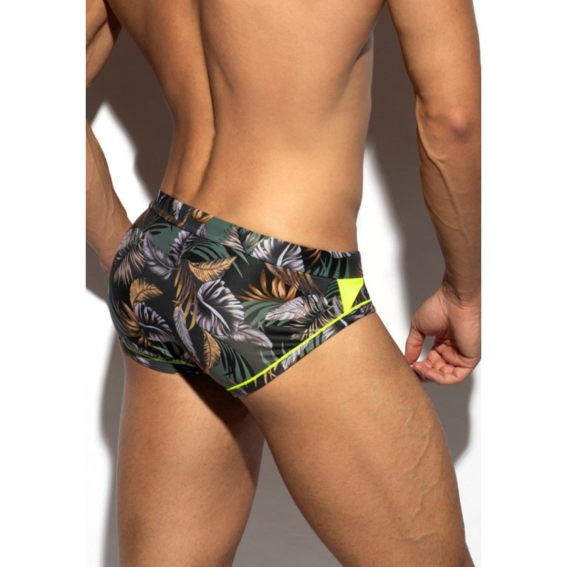 ES Collection 2111 Fall Leaves Swim Brief