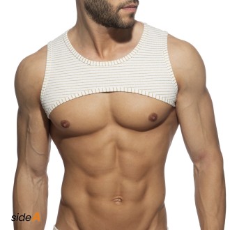 Addicted AD1304 Reversible Regal Harness Ivory